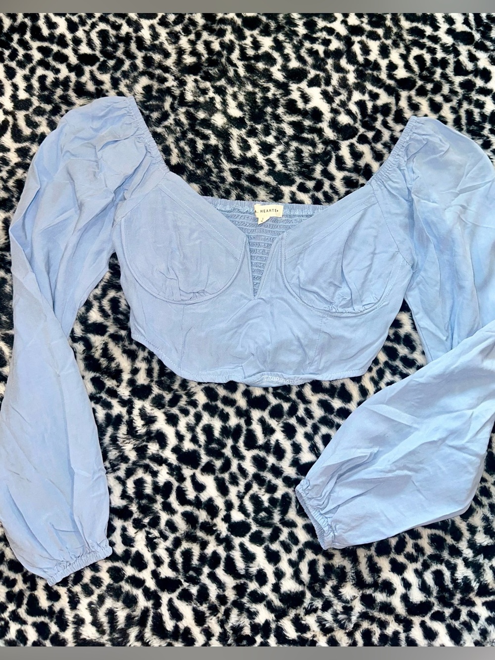 LA Hearts Cropped Long Sleeve!